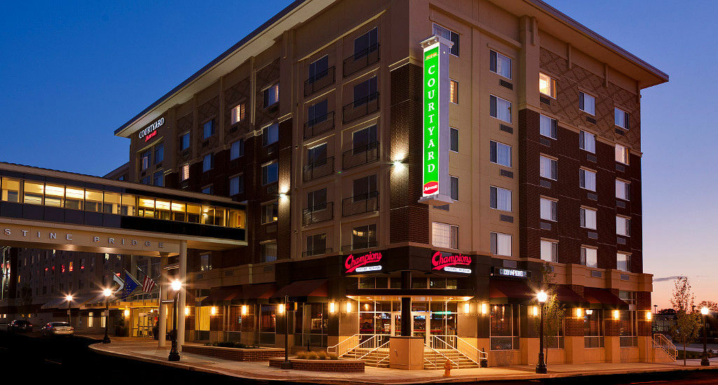 Courtyard Fort Wayne Downtown At Grand Wayne Convention Center Luaran gambar